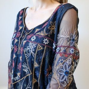 Boho American Eagle Top